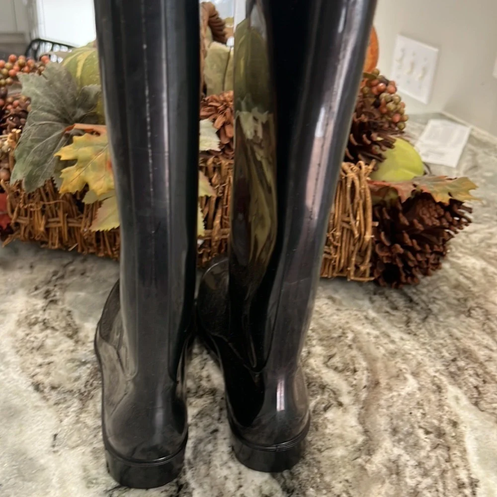 Women’s‎ EASY USA Rain Boots Black